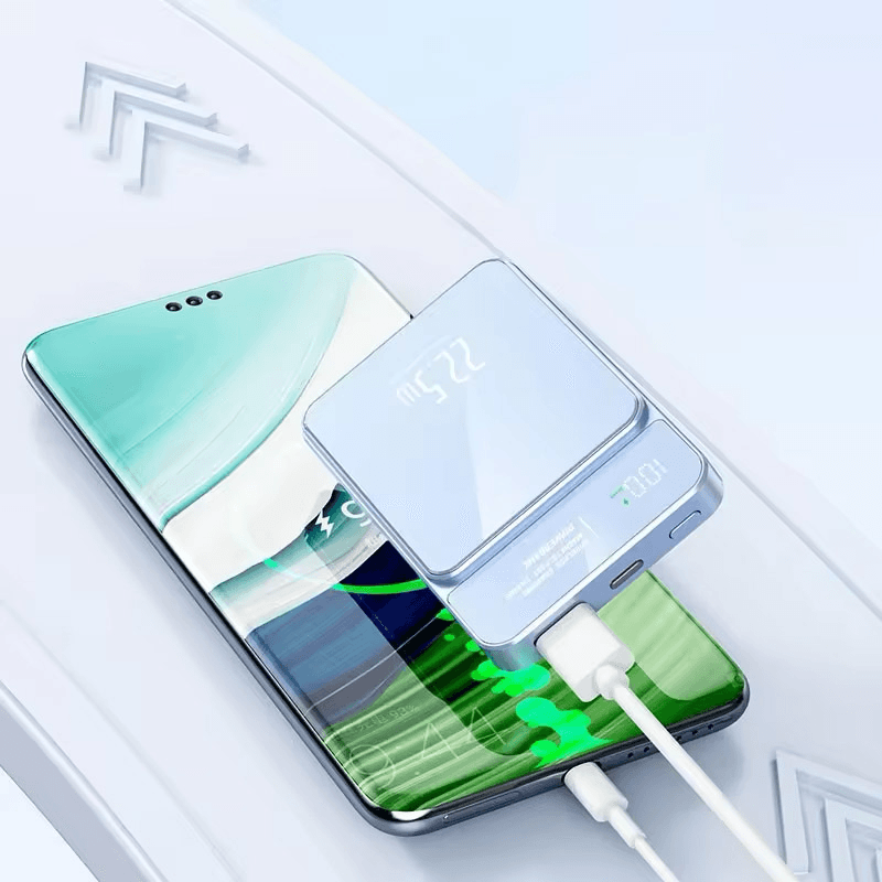 Power Bank Mag Charger 22,5W 10000 mAh crna