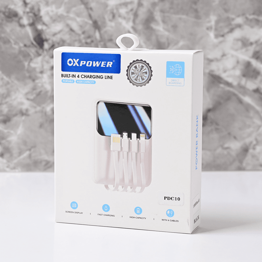 Power bank prenosiva baterija Oxpower PDC10 10000mAh crna