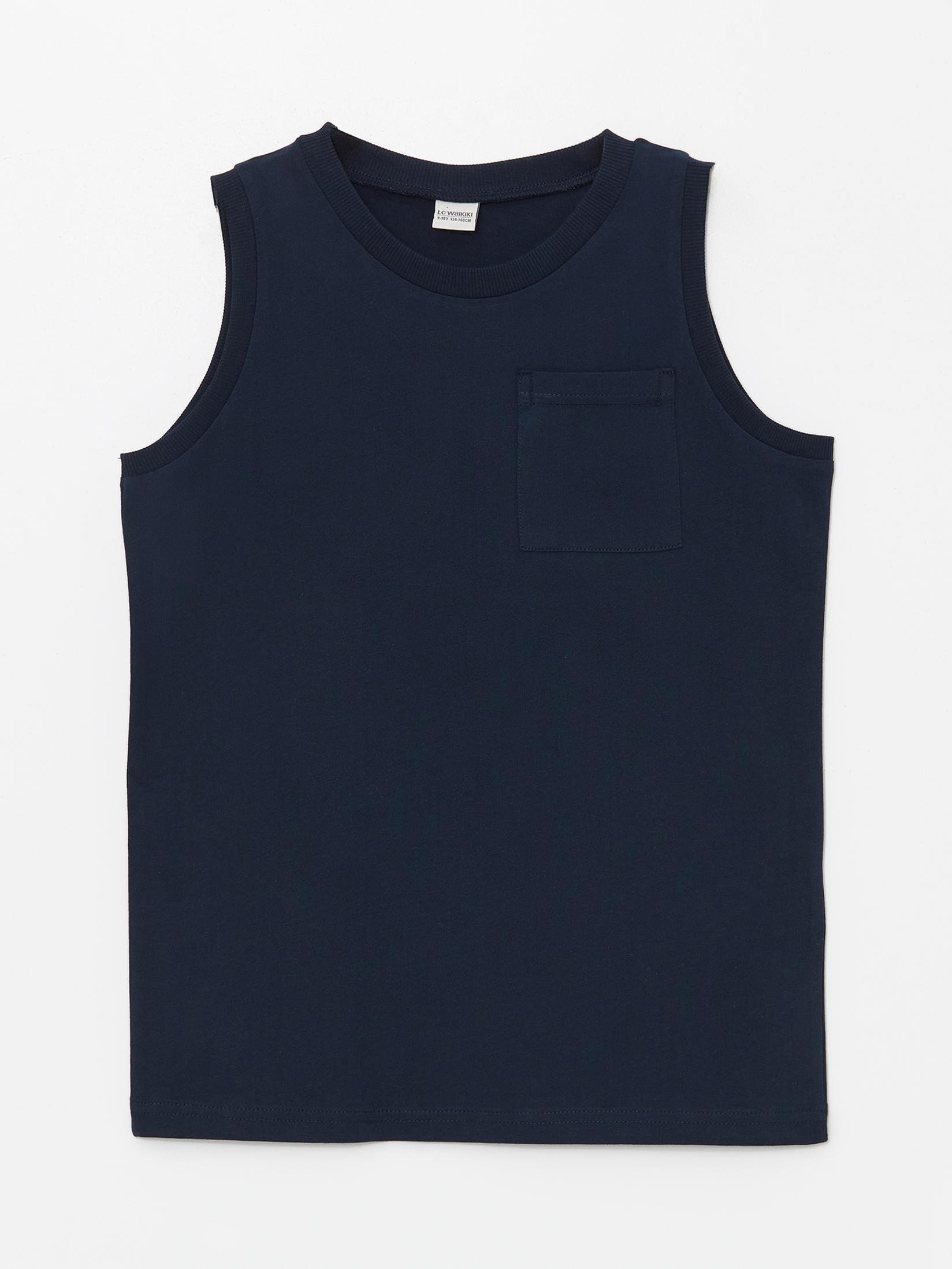 LC Waikiki Majica za dečake S4MB84Z4-DWP, Teget