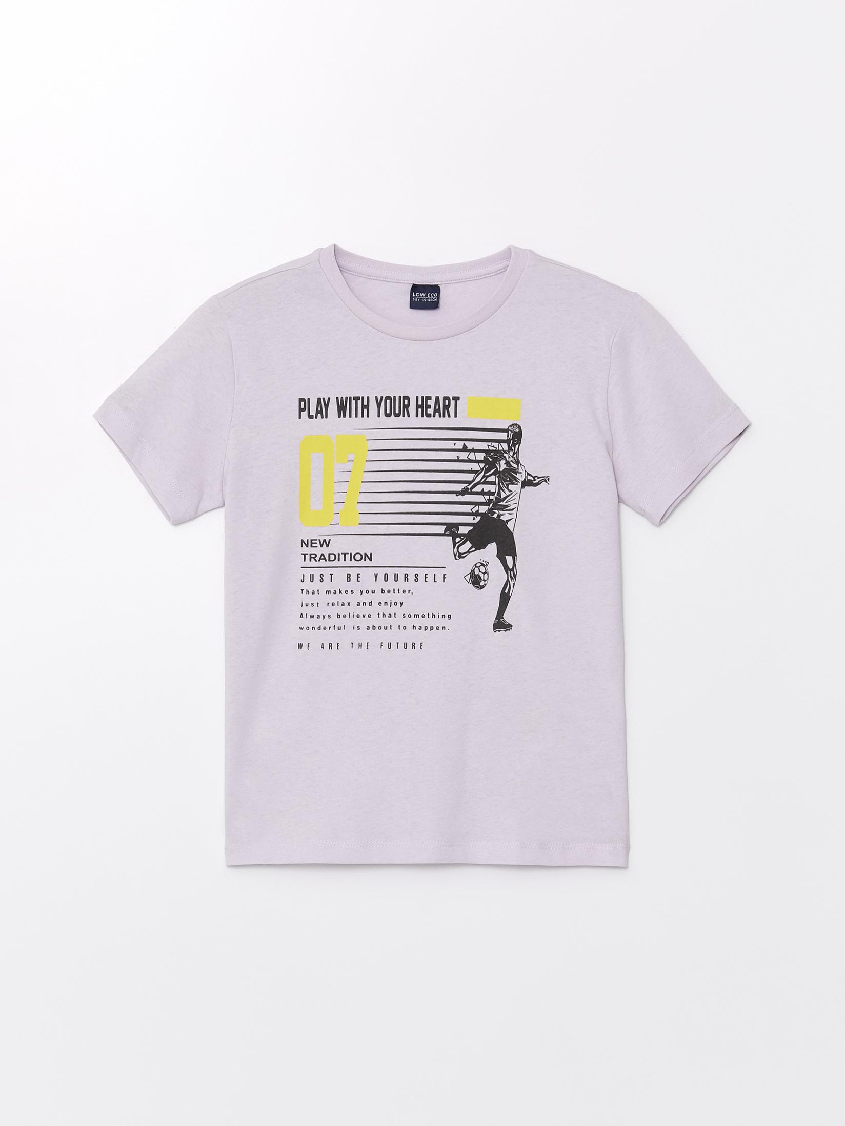 LC Waikiki Majica za dečake S4JM55Z4-G7T, Lavanda