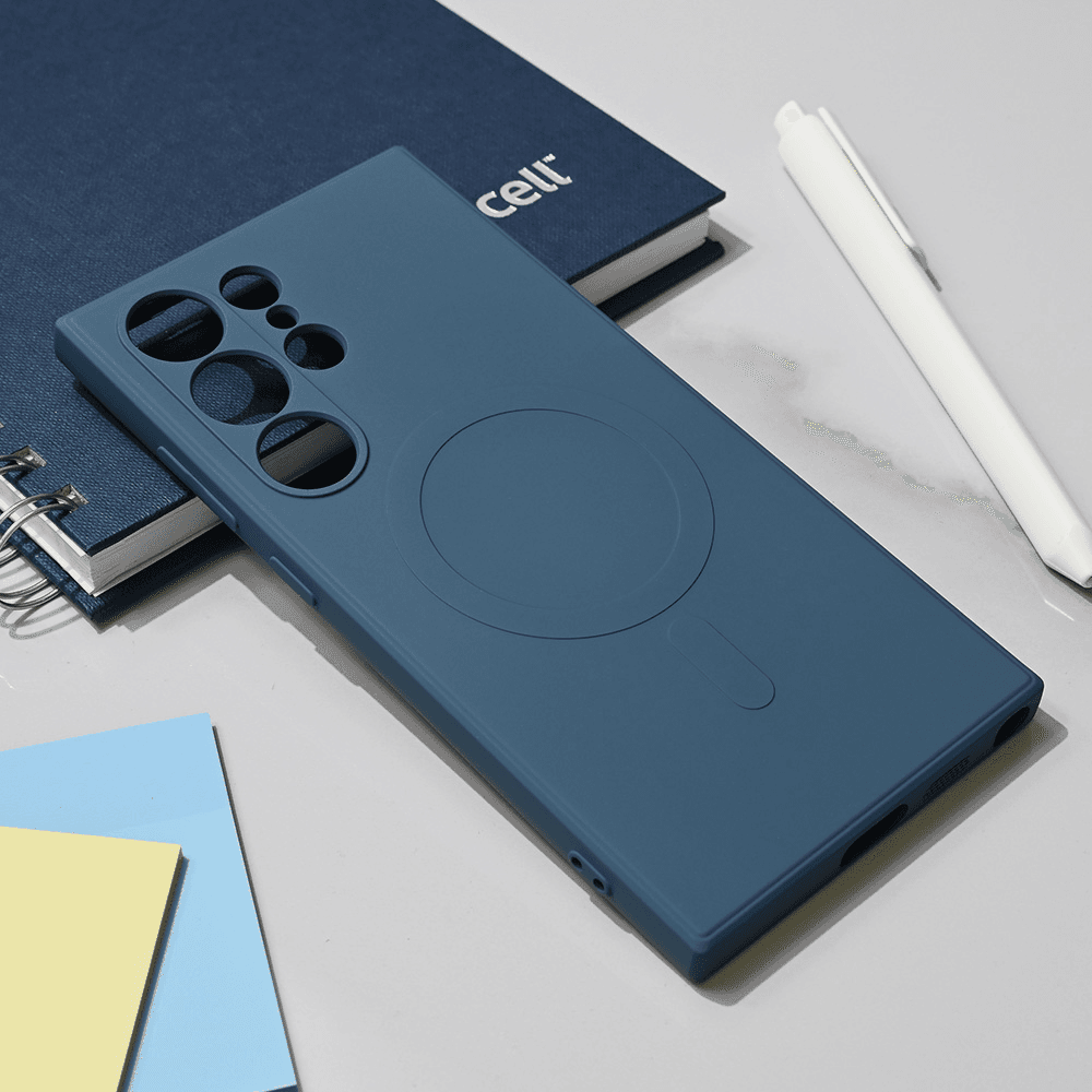 Maska za telefon Samsung S928B Galaxy S24 Ultra TERACELL GIULIETTA, Magsafe, Plava