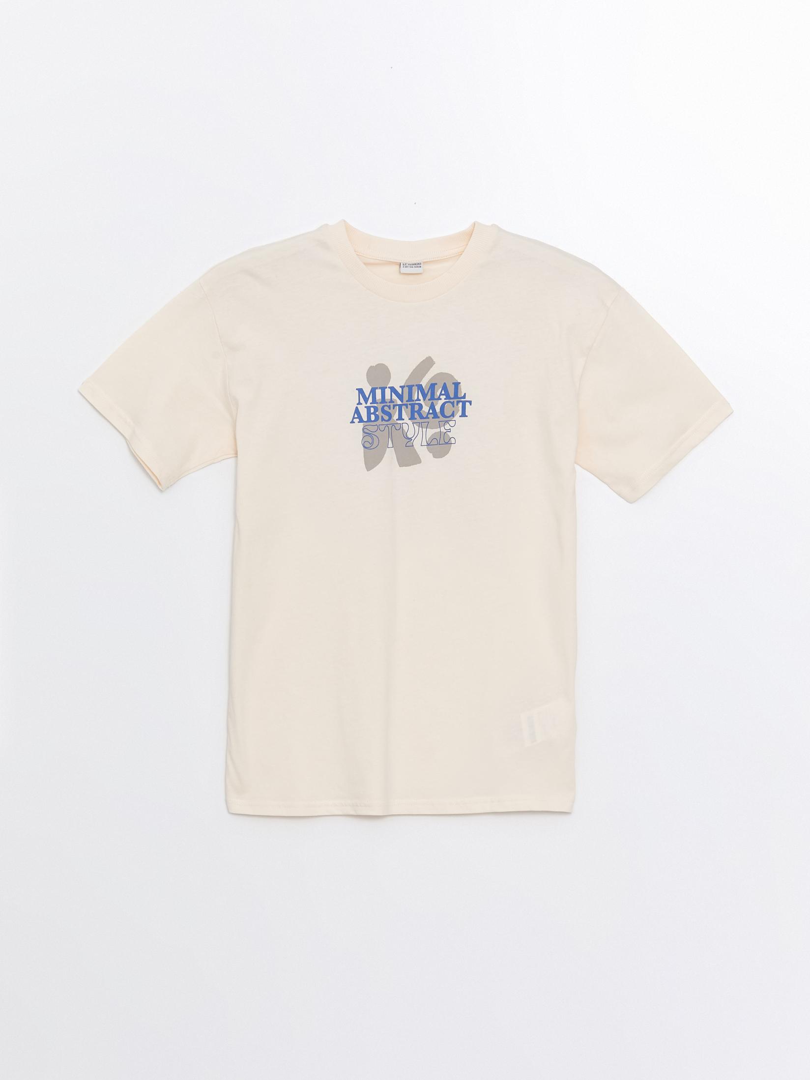 LC Waikiki Majica za dečake S4HS62Z4-FET, Krem