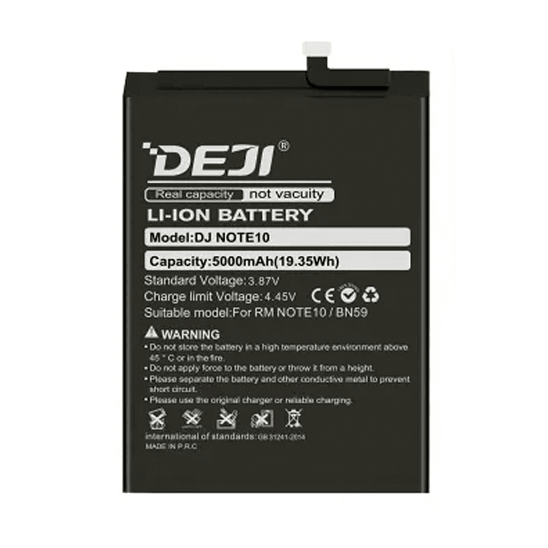 Baterija DEJI za Xiaomi Redmi Note 10 4G/ Redmi Note 10S/ Redmi 10 2022 BN59 (5000mAh)
