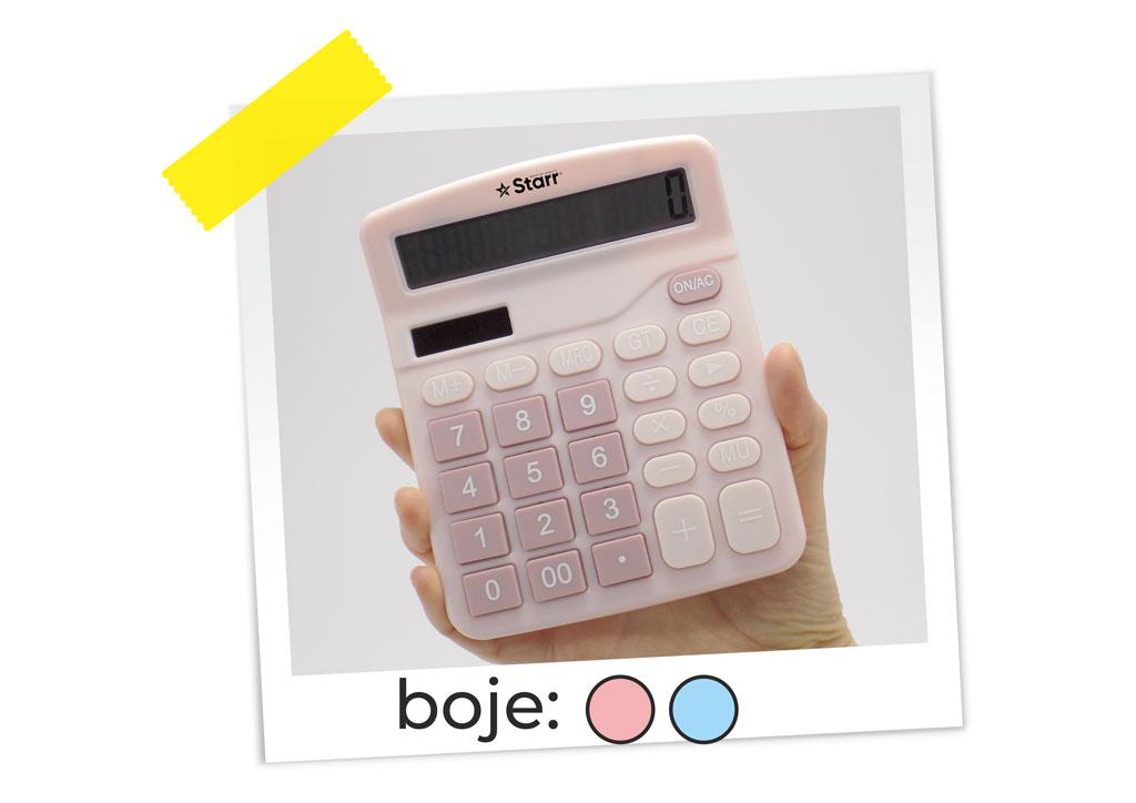 Kalkulator OP23287 DX-837B, Roze