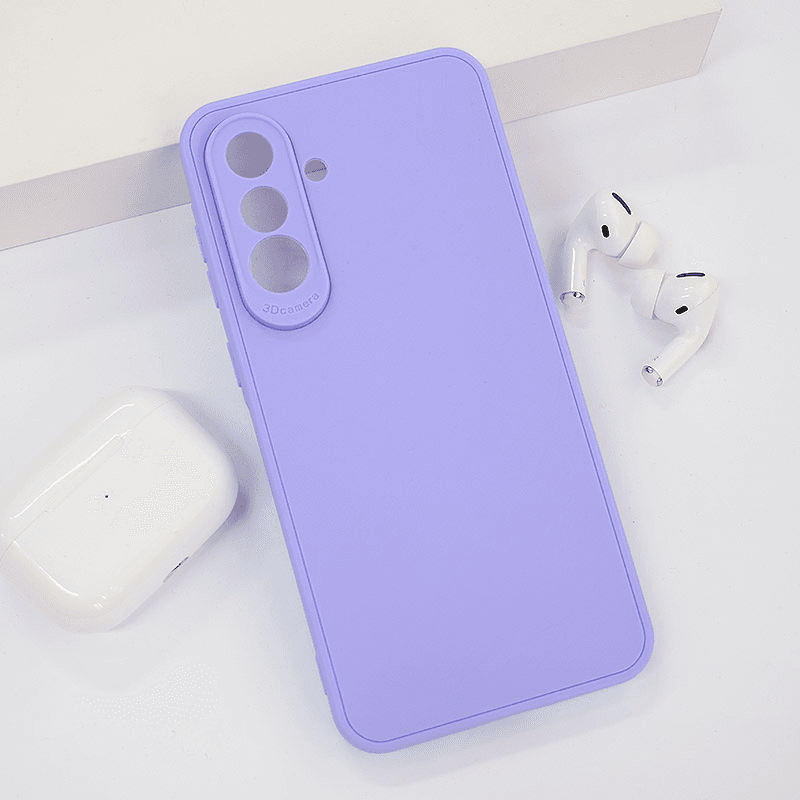 Maska za telefon Samsung A36 5G/A366B 3D Camera, Ljubičasta