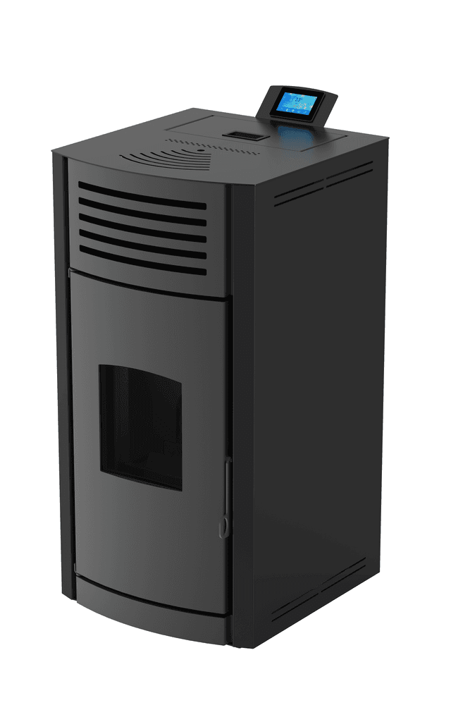 Mareli Kamin na pelet Onyx Hydro 30 (4kW + 26kW) crna