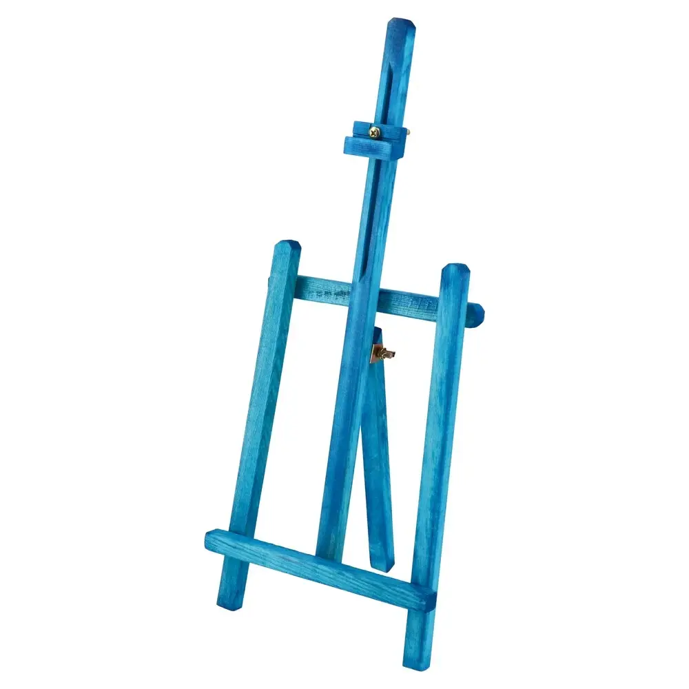 Professional Stoni štafelaj FRN2412, Borovo drvo, Plavi