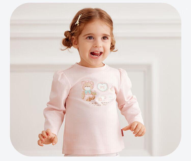 Labi Baby Majica dugih rukava za devojčice, Roze
