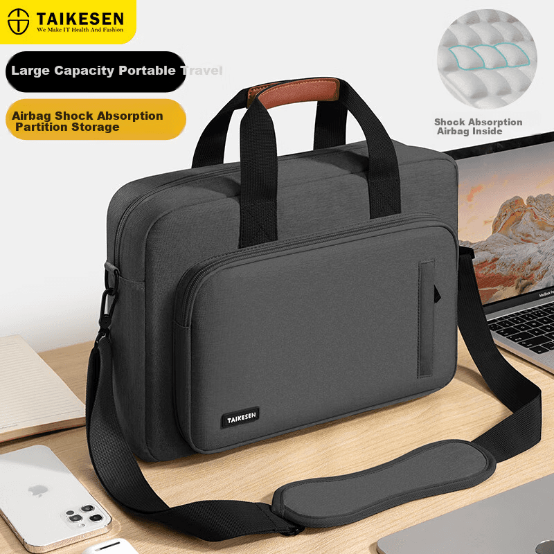 Taikesen Torba za laptop, Sivo-crna