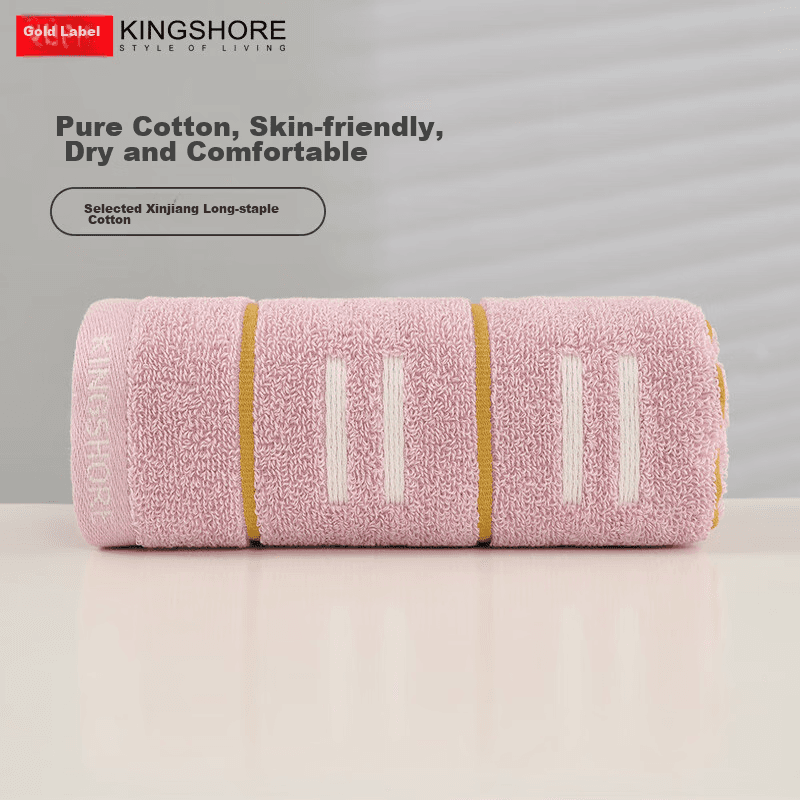 King Shore Peškir, 34.5x72cm, Roze
