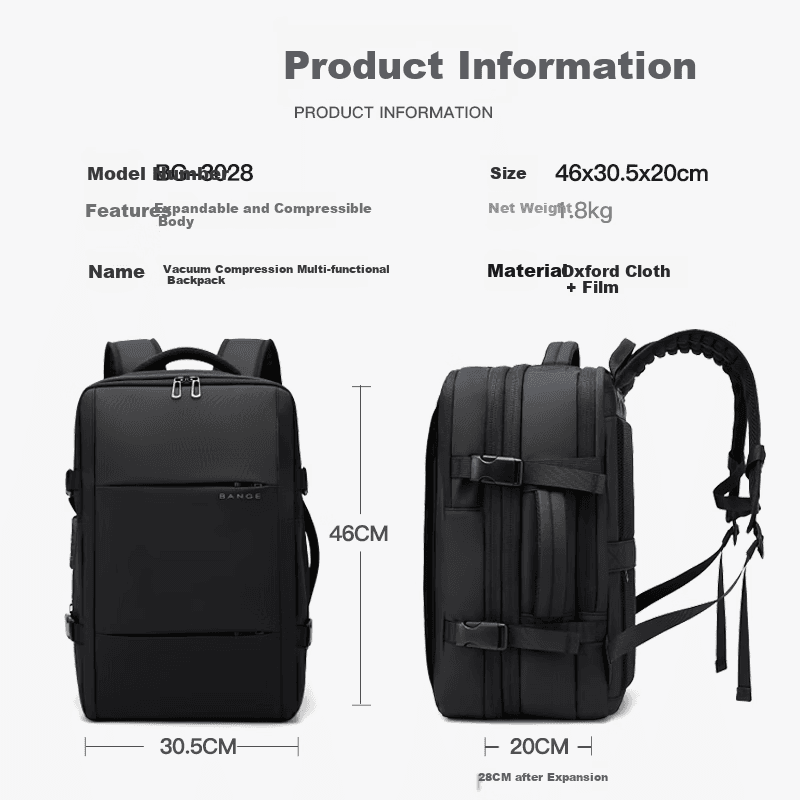 Bange  Torba za laptop, Crna