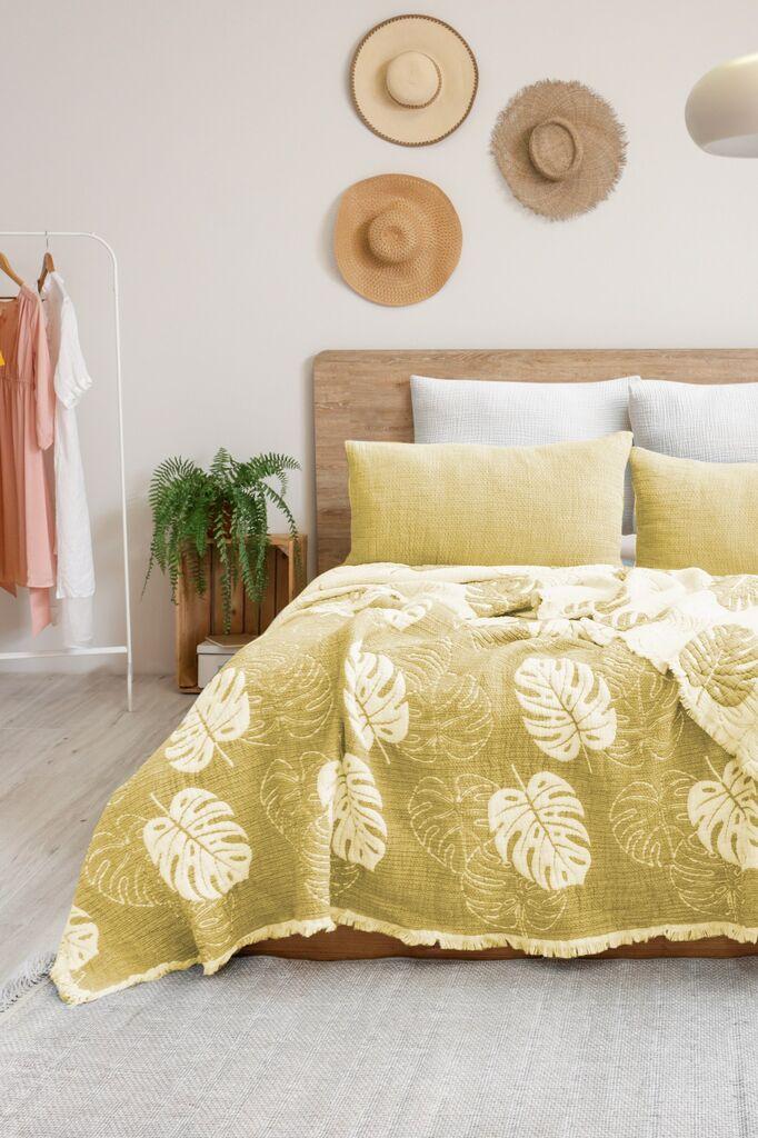 L'essentiel Maison Komplet posteljine Forest, 240x260 cm, Žuta