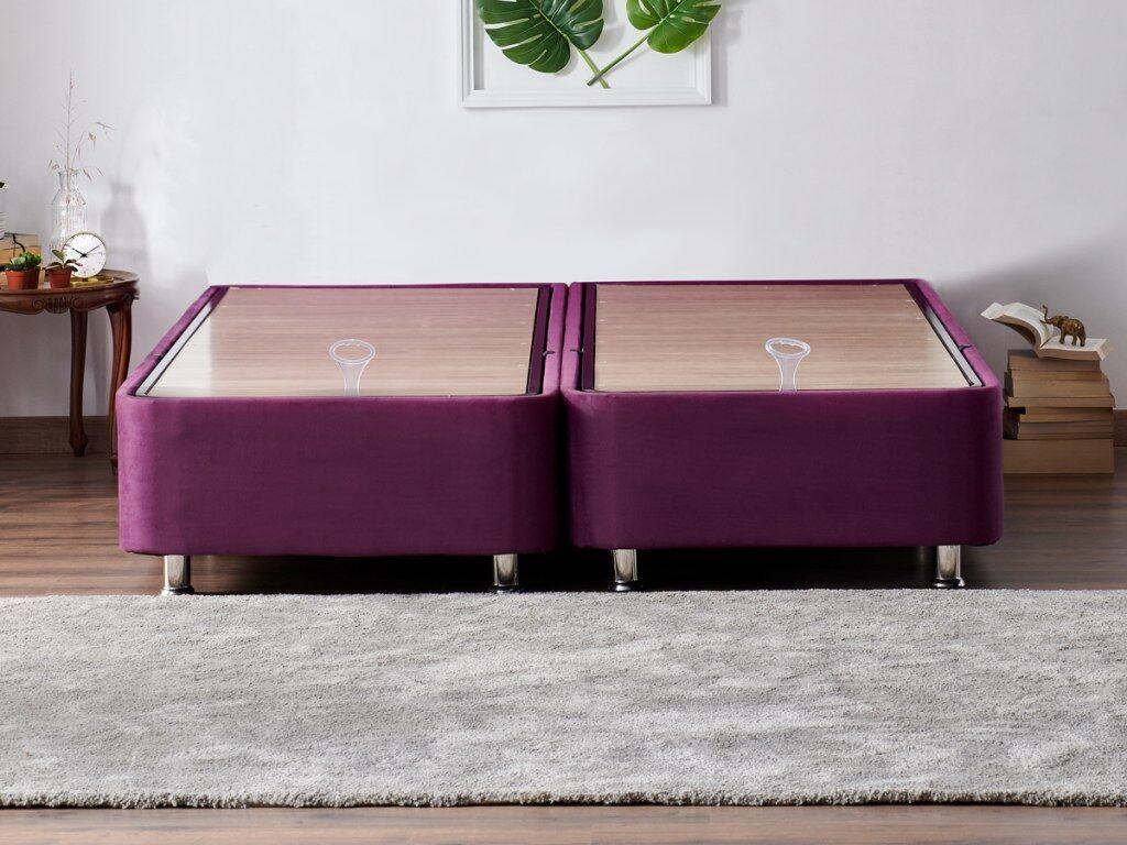 Hanah Home Osnova za krevet  Purple, 180x38x200 cm, Ljubičasta