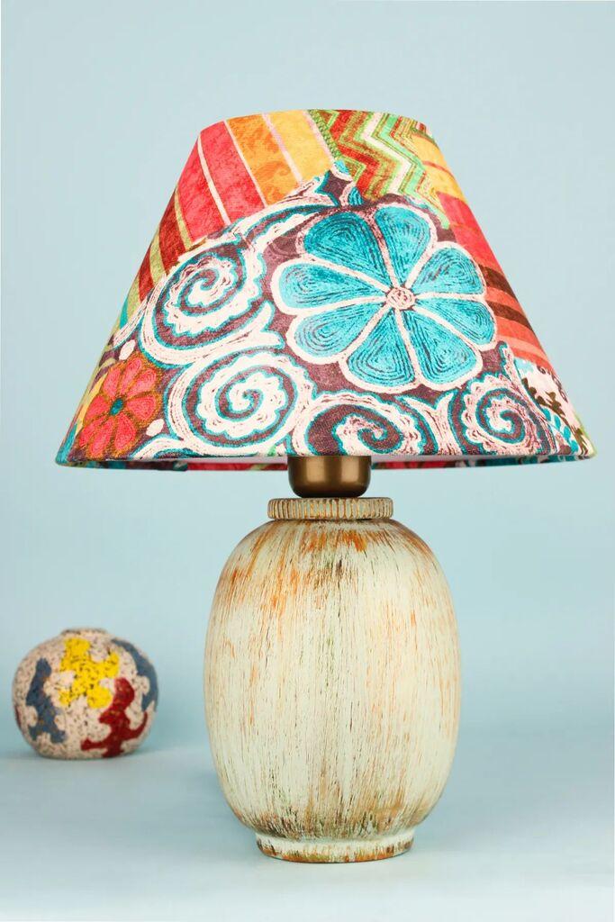 Opviq Stona lampa BK039, Šarena