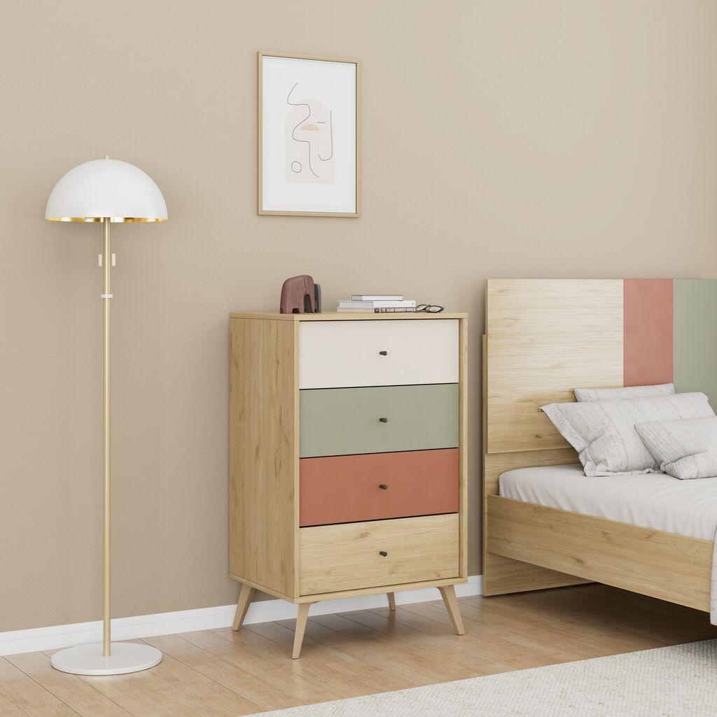 Hanah Home Komoda Tsf-940-Fx-1, 60x100x44 cm, Šarena