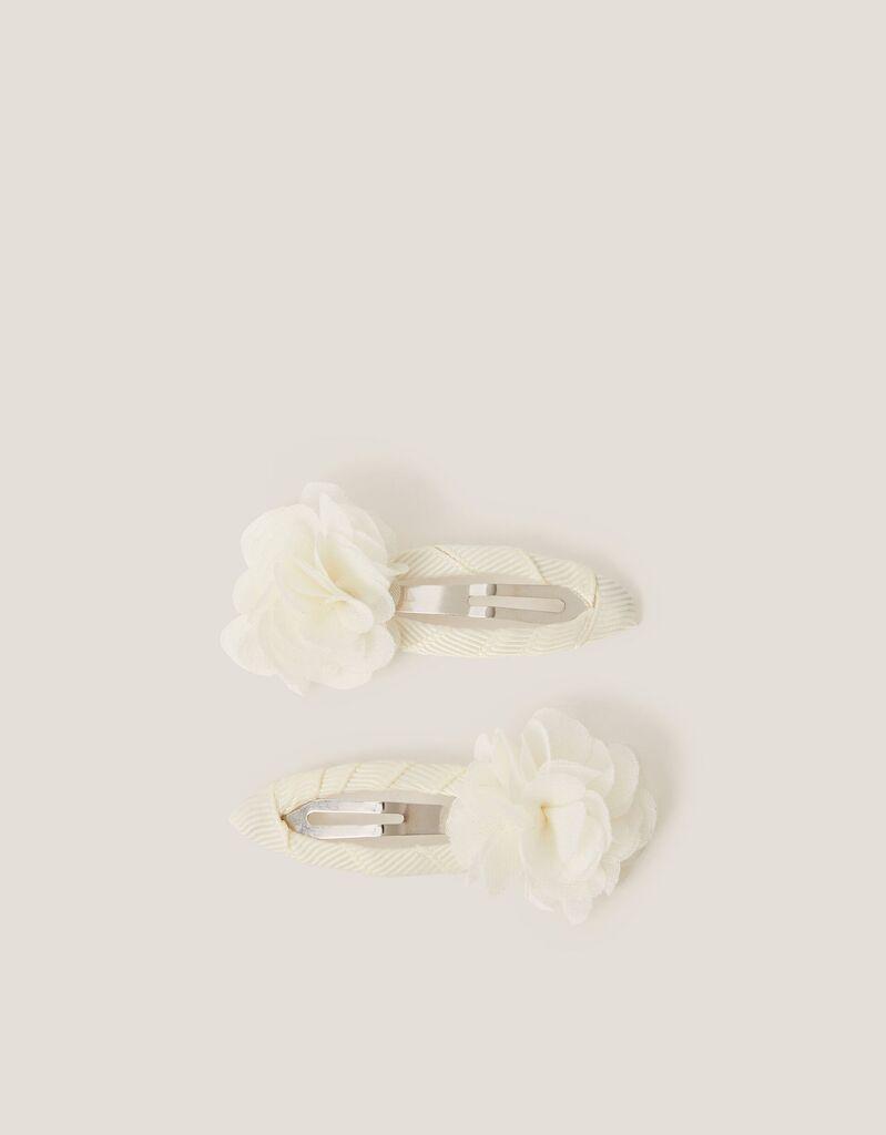 Monsoon Set šnala za devojčice Flower, 2 komada, Slonovača