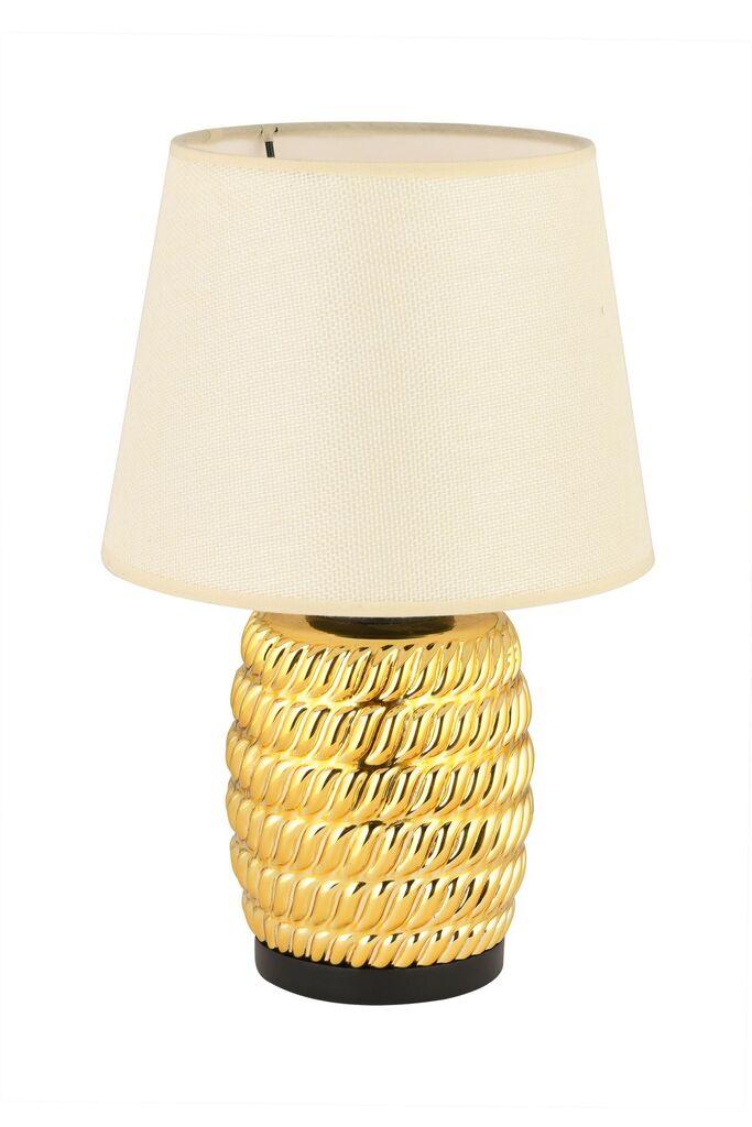 Opviq Stona lampa 64496, Bež-zlatne boje