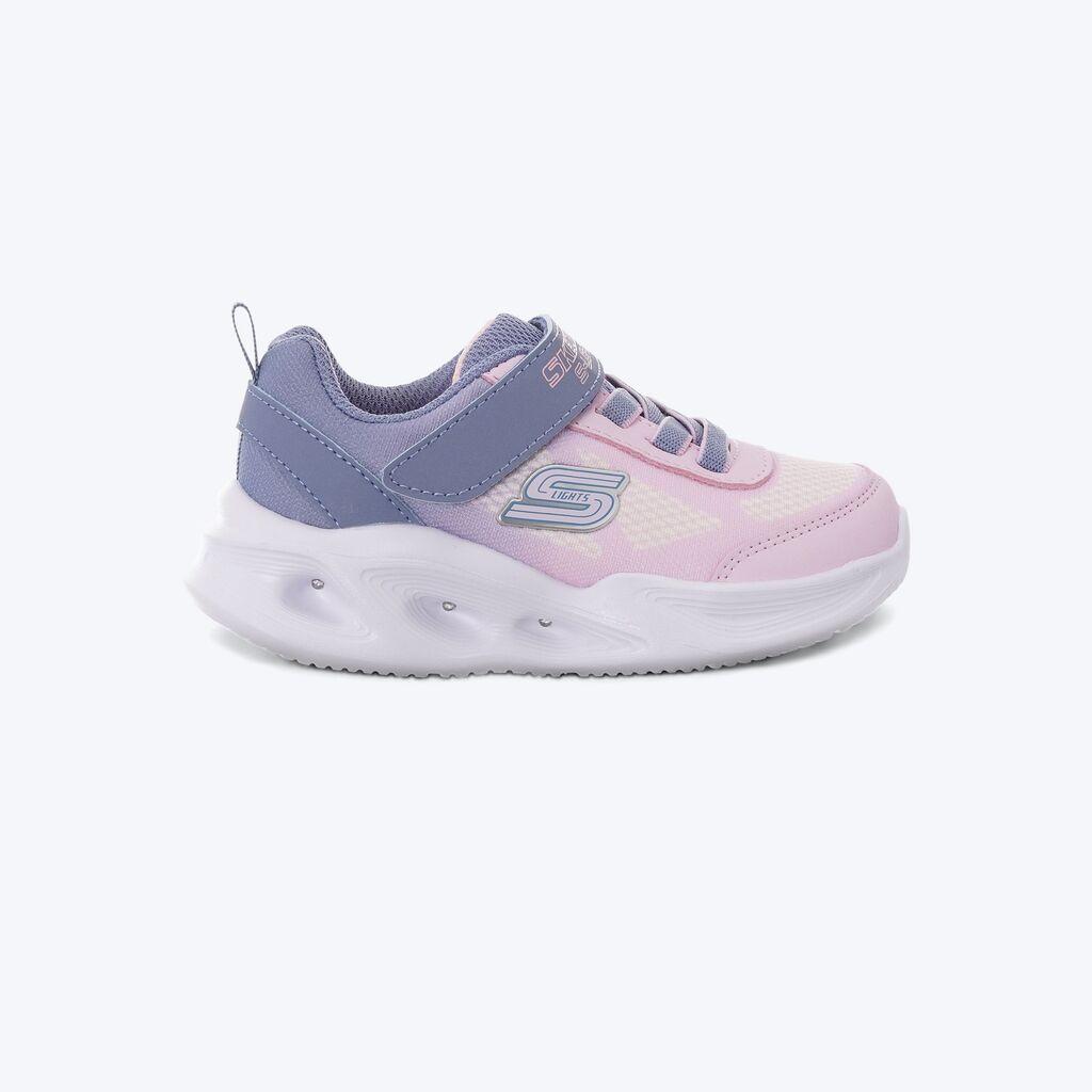 Skechers Patike za devojčice Skechers Sola Glow Ombre Deluxe Gt, Roze-Ljubičaste