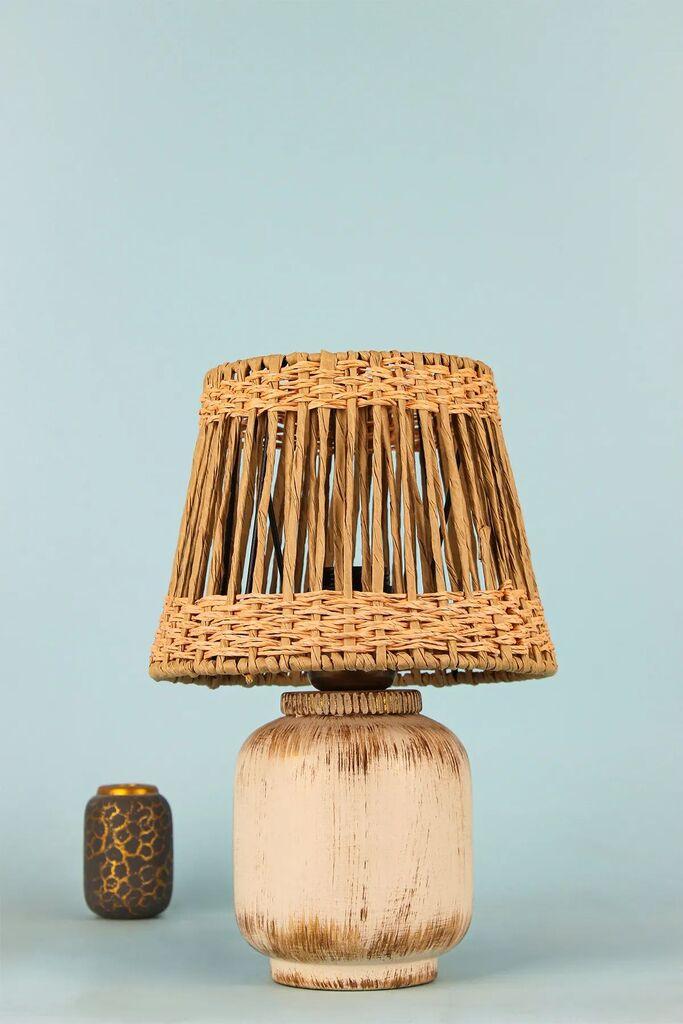 Opviq Stona lampa BK067, Bež