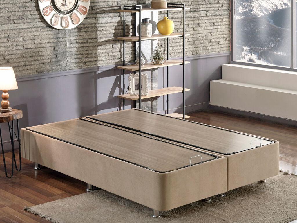 Hanah Home Osnova za krevet  Ela, 150x38x200 cm, Braon