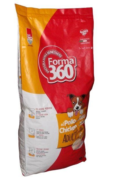 Pet360 Suva hrana za odralse pse Forma 360, Piletina i pirinač, 12kg