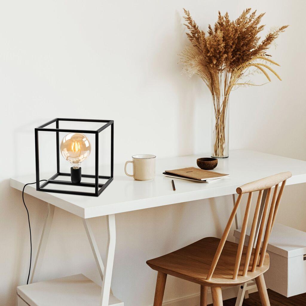 Opviq Stona lampa Kafes-13753, Crna