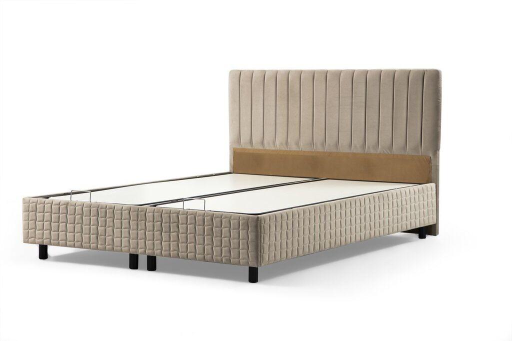 Hanah Home Osnova za krevet  sa uzglavljem Safir, 140x110x200 cm, Braon