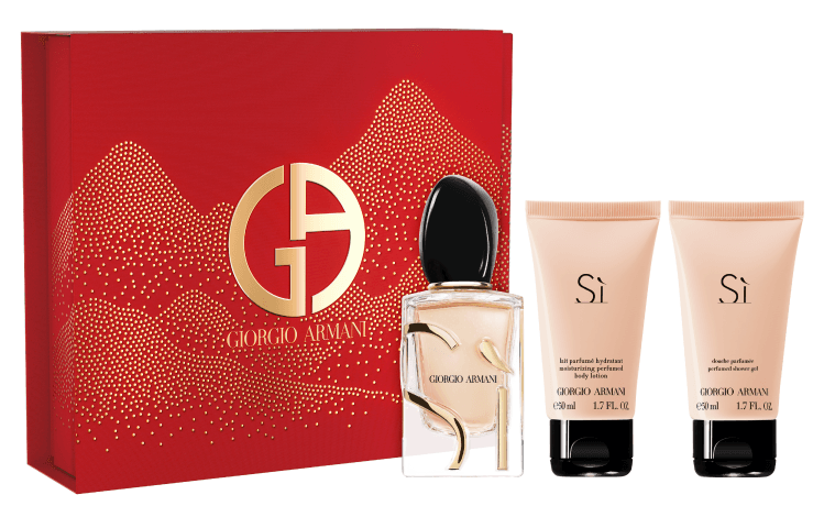 Giorgio Armani Set za žene Si, EDP, 50 ml + Losion za telo + Gel za tuširanje, 50ml