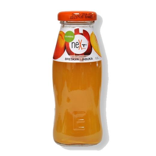 Next Klasik Negazirani sok Breskva i jabuka, 0.2l
