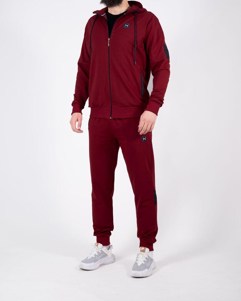 No Copy Muška komplet trenerka 242, Bordo