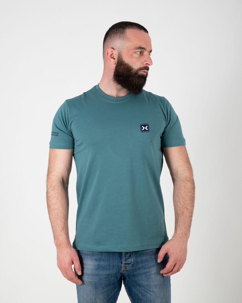 No Copy Muška majica Okruglina 02, Petrolej