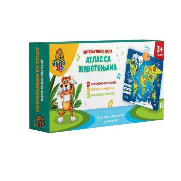 Milla Toys Interaktivna mapa Atlas