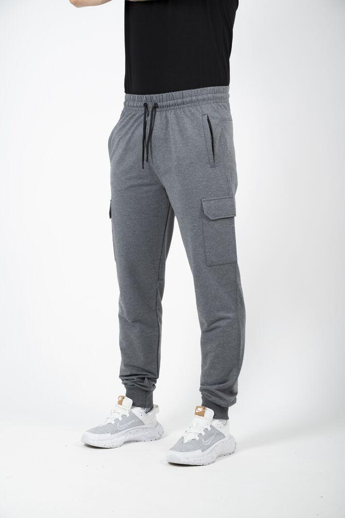 No Copy Muški donji deo trenerke 232, Sivi