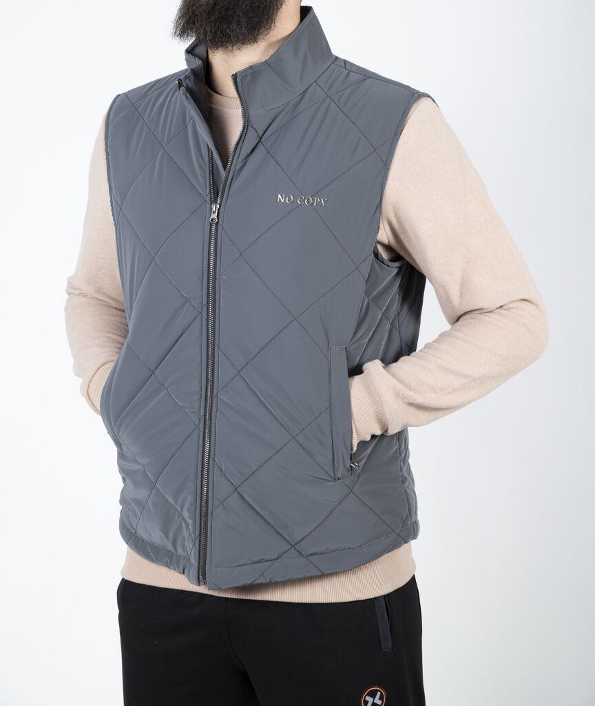 No Copy Muški prsluk 9, Sivi