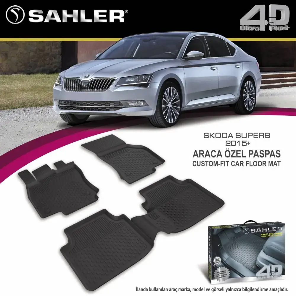 Sahler Gumene patosnice za Skoda Superb 2015-2023