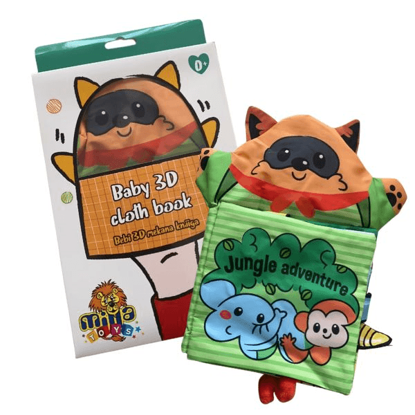 Milla Toys Mekana knjiga za ruku U šumi