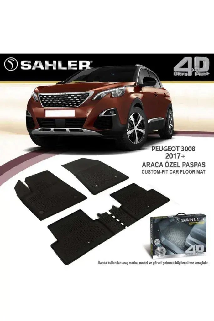 Sahler Gumene patosnice za Peugeot 3008 2016-2023