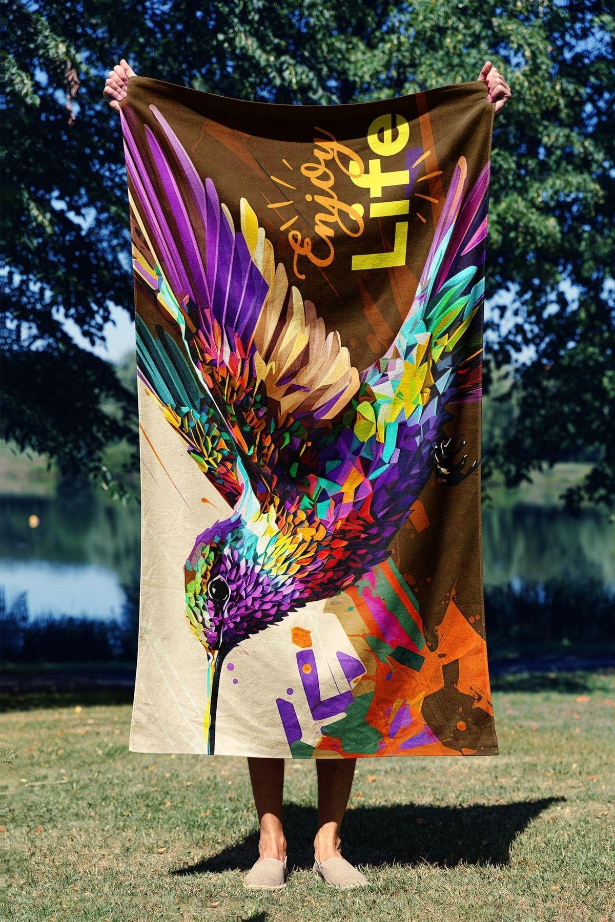 L'essentiel Maison Peškir za plažu 90x150cm Šareni