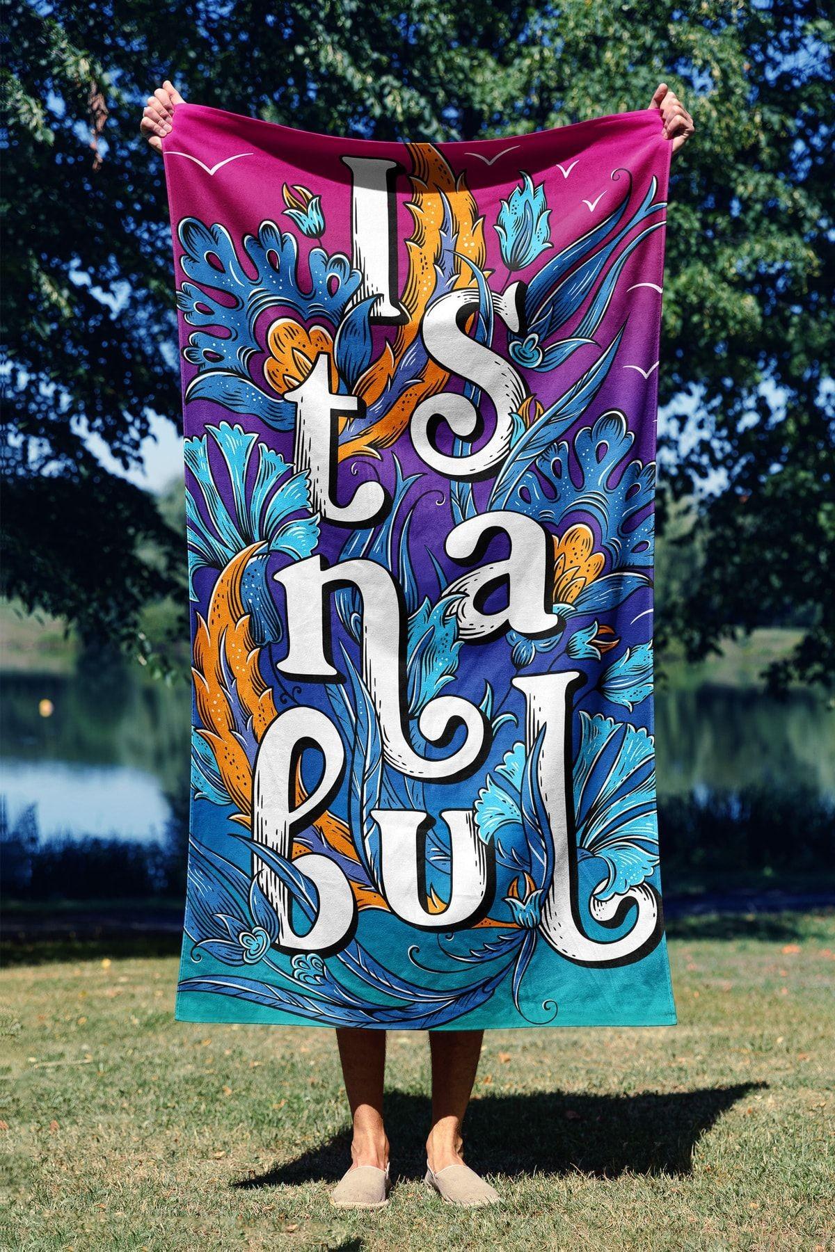 L'essentiel Maison Peškir za plažu 70x130cm Šareni