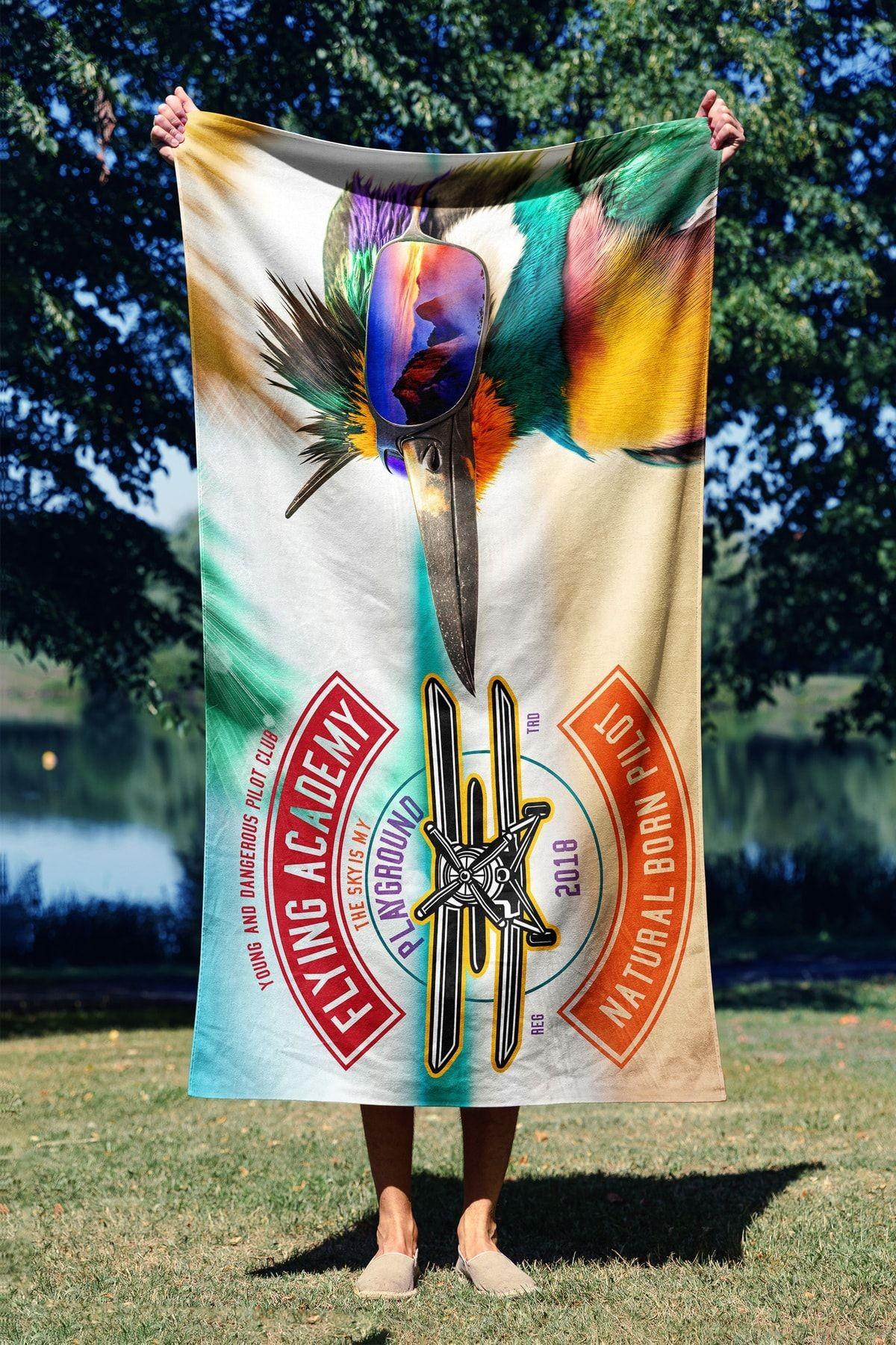 L'essentiel Maison Peškir za plažu 70x130cm Šareni