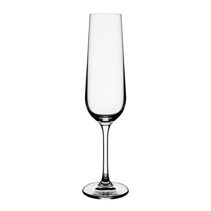 DekorDom Set čaša za šampanjac Brillant, 0.2l, 4 komada