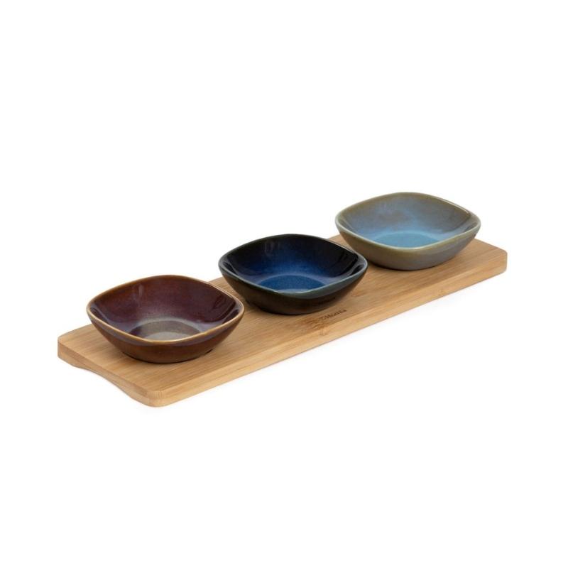 DekorDom Set činija Rambla, 29x3.5cm, 3 komada, Šareni