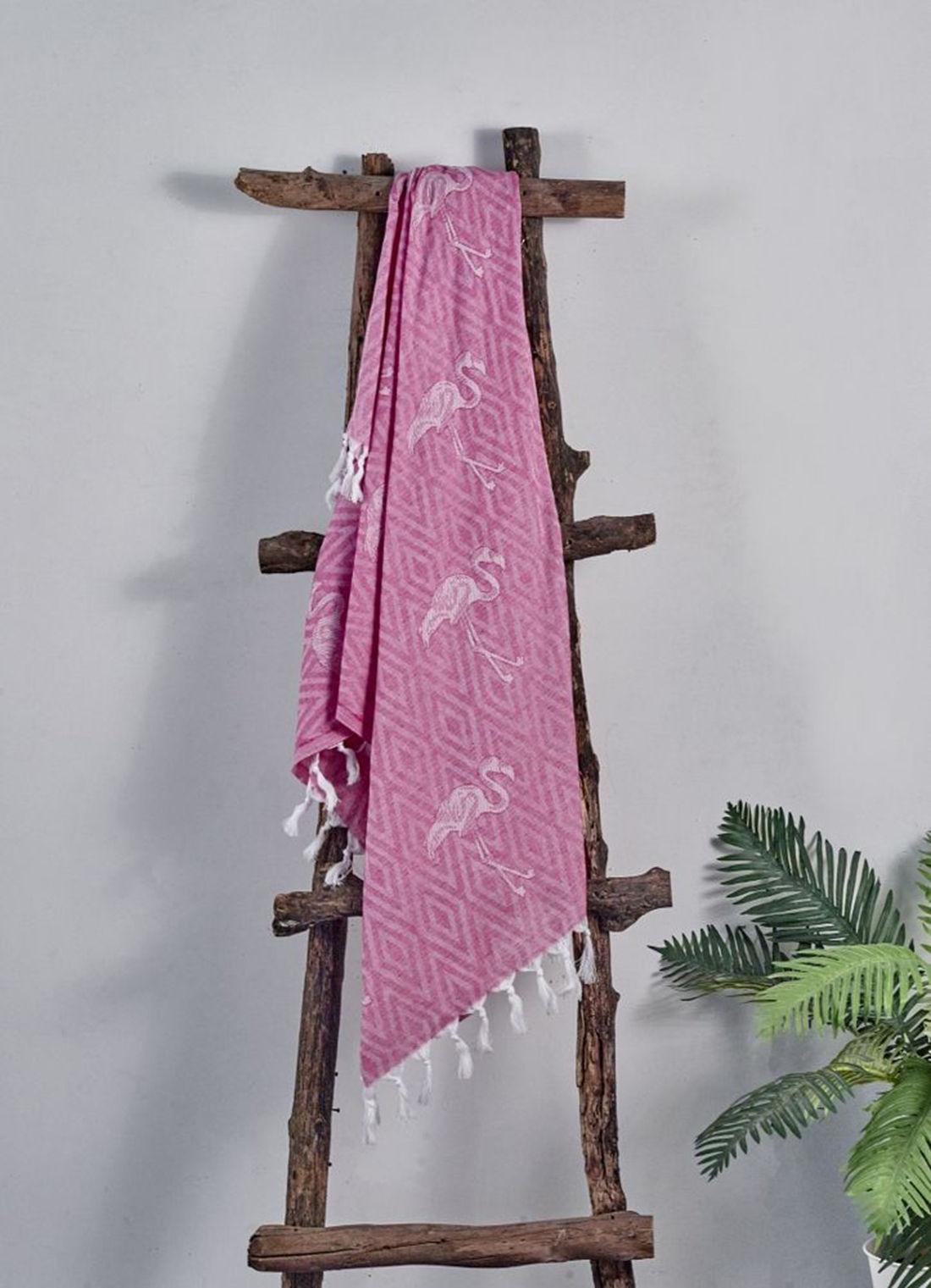 L'essentiel Maison Peškir za plažu 100x180cm Bordo