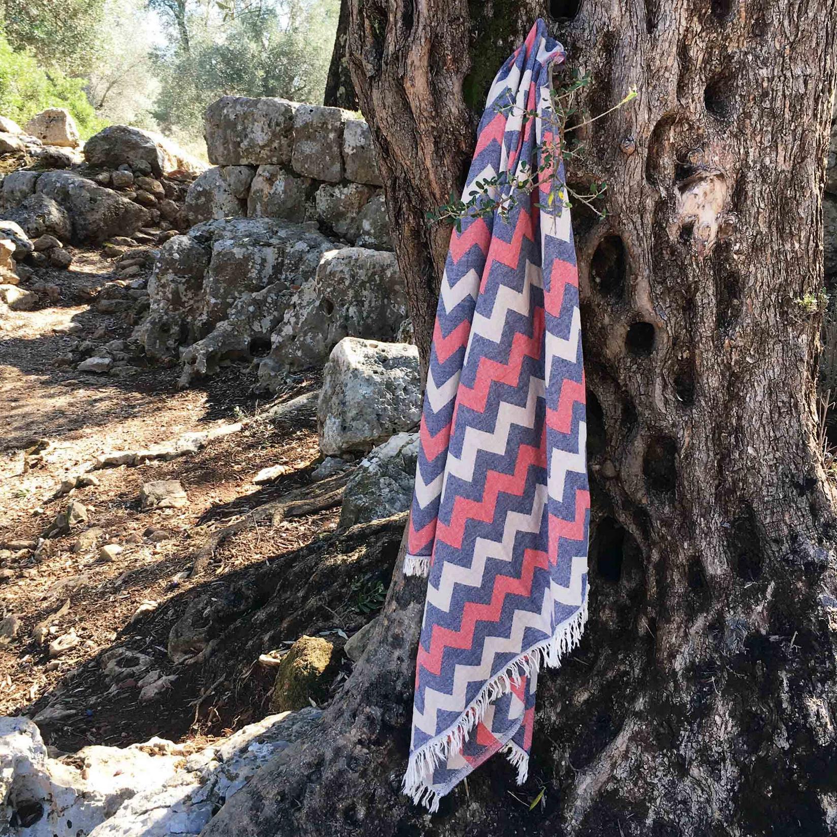 L'essentiel Maison Peškir za plažu 90x170cm Crveni