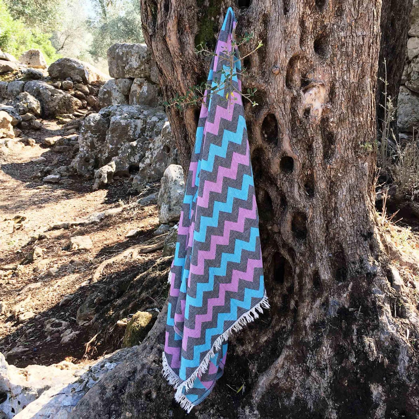 L'essentiel Maison Peškir za plažu 90x170cm Ljubičasti