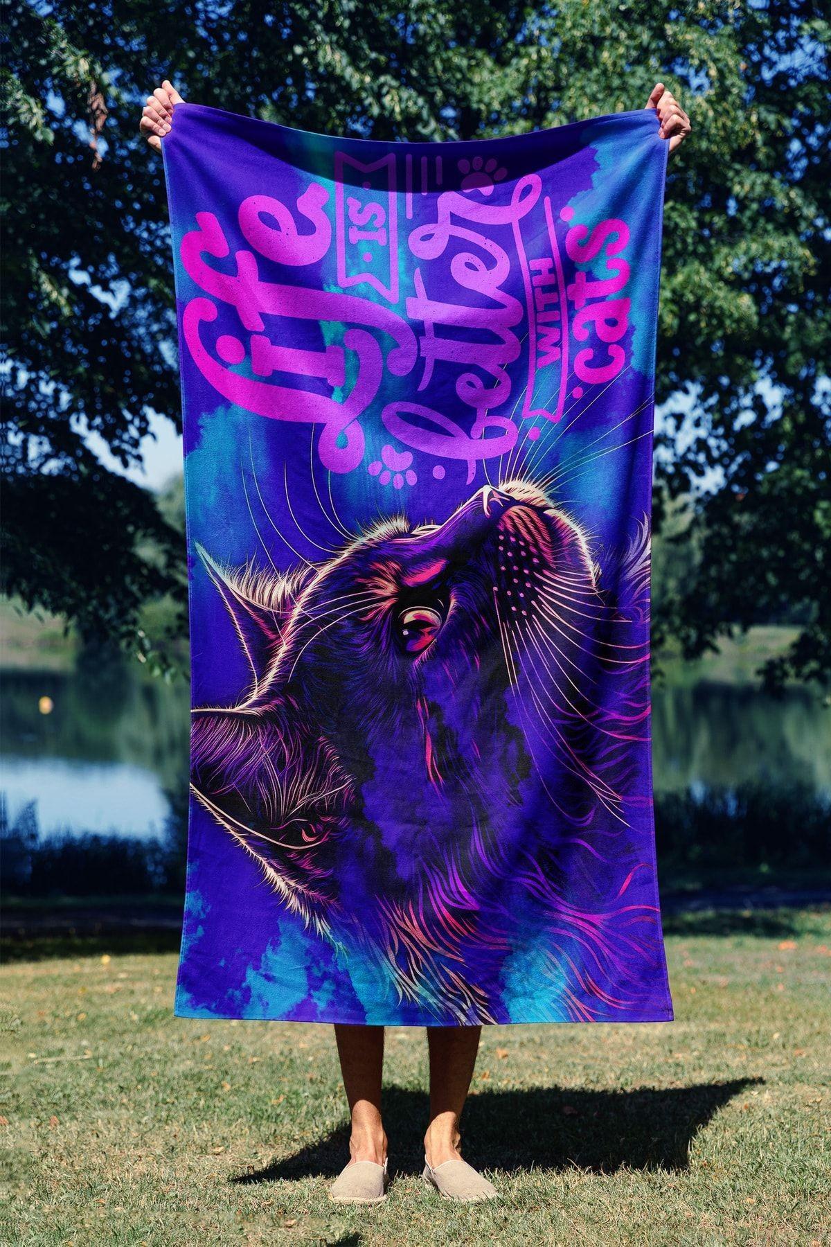 L'essentiel Maison Peškir za plažu 70x130cm Šareni