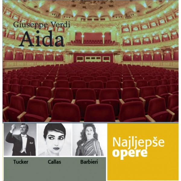 Najljepše opere -  Aida + CD