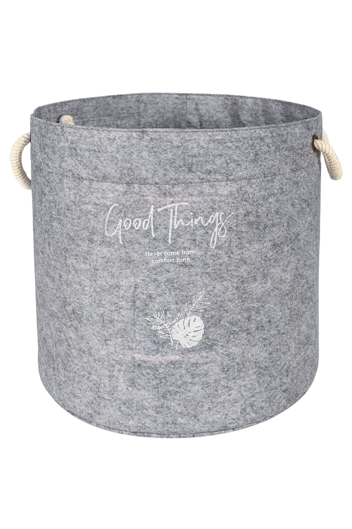 Aberto Design Korpa za odlaganje Siva