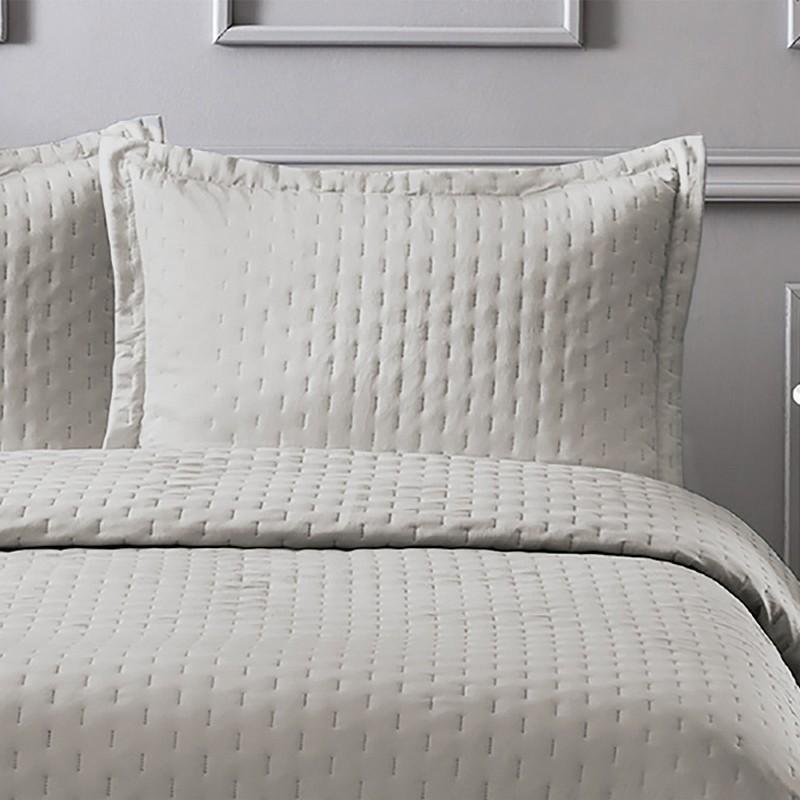 DEKOR DOM Jastučnica Trattino 40x40cm, Siva