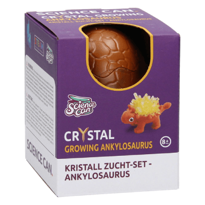 Kristalni Dino inkubator Science Can, Ankylosaurus